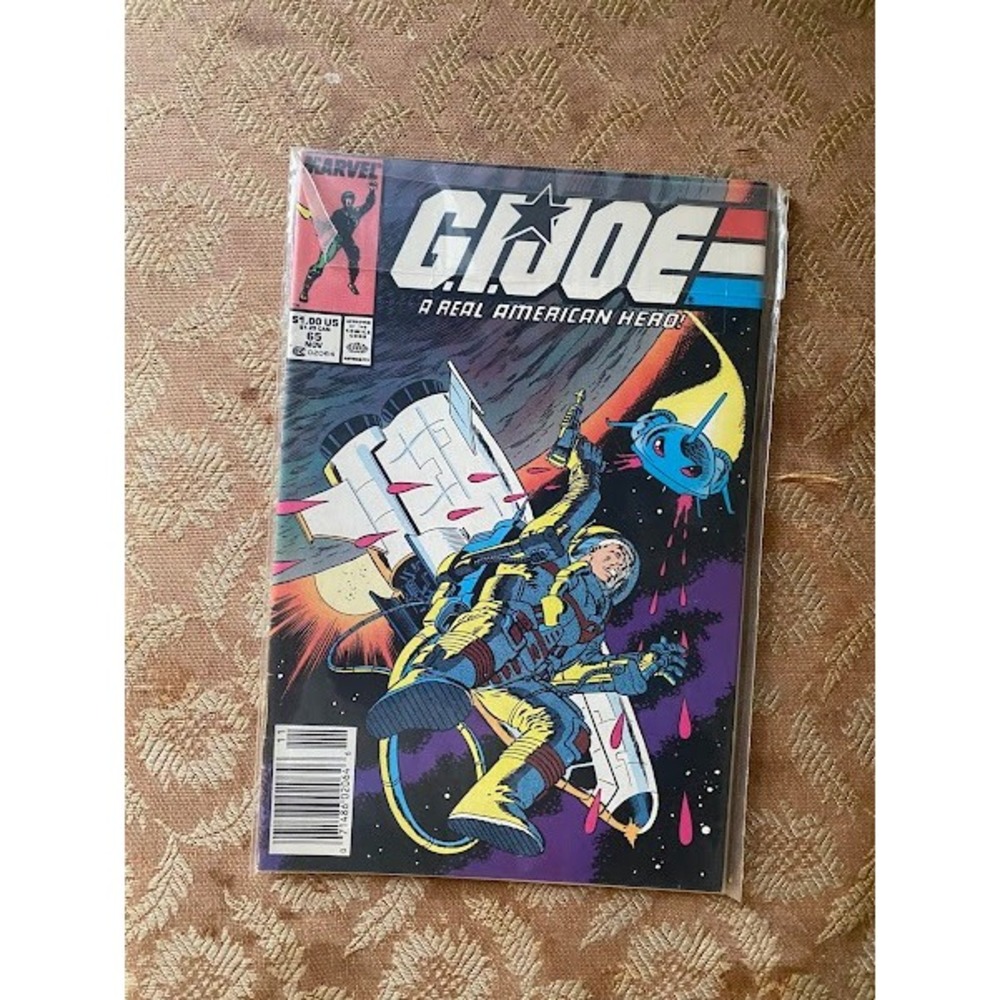 Marvel‎ GI Joe A Real American Hero 65 Nov 1987 Vintage Copper Age Comic Book